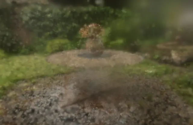 garden COLMAP init Rendered