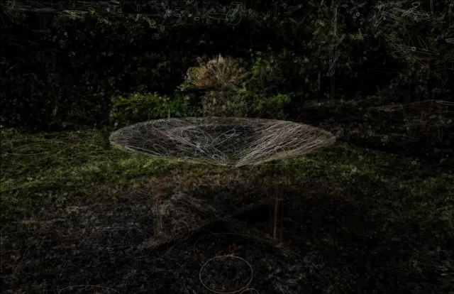 garden Trained model Ellipses