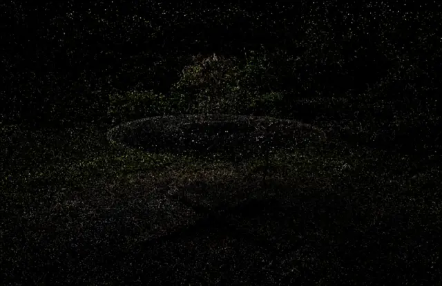 garden Trained model Point Clouds