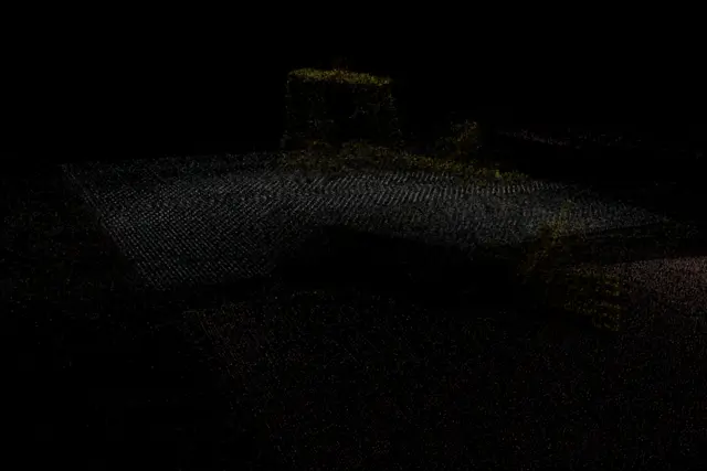 kitchen COLMAP init Point Clouds