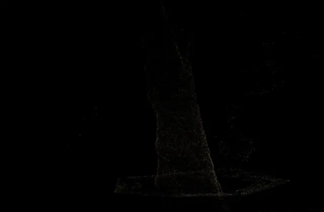 treehill COLMAP init Point Clouds